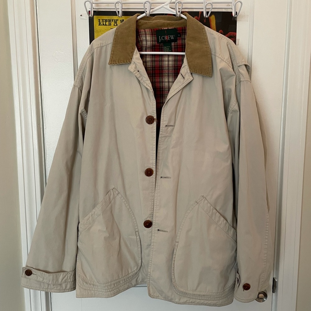 JCrew White Coat